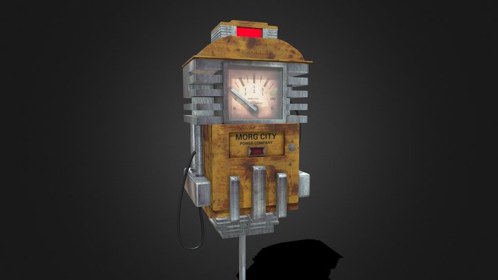 MCPC MORG CITY POWER MACHINE 3D Model