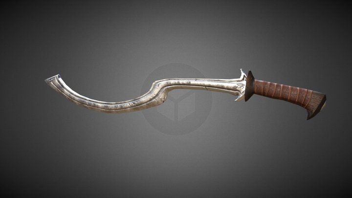 Khopesh Sword 3D Model