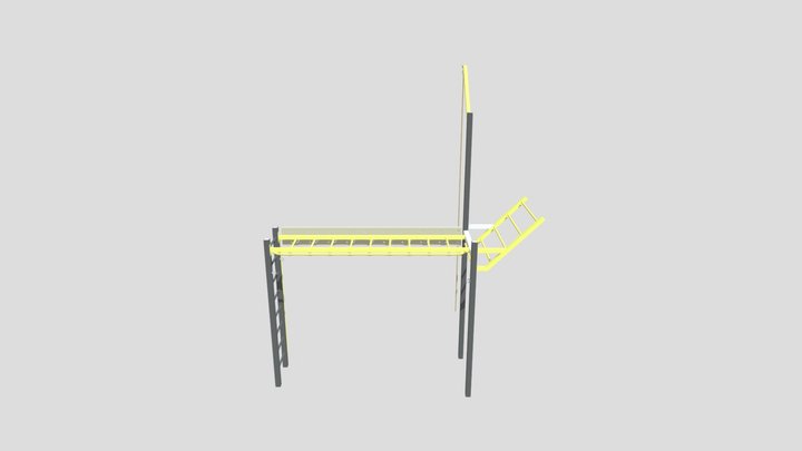 Cage Fitness Veza 3D Model