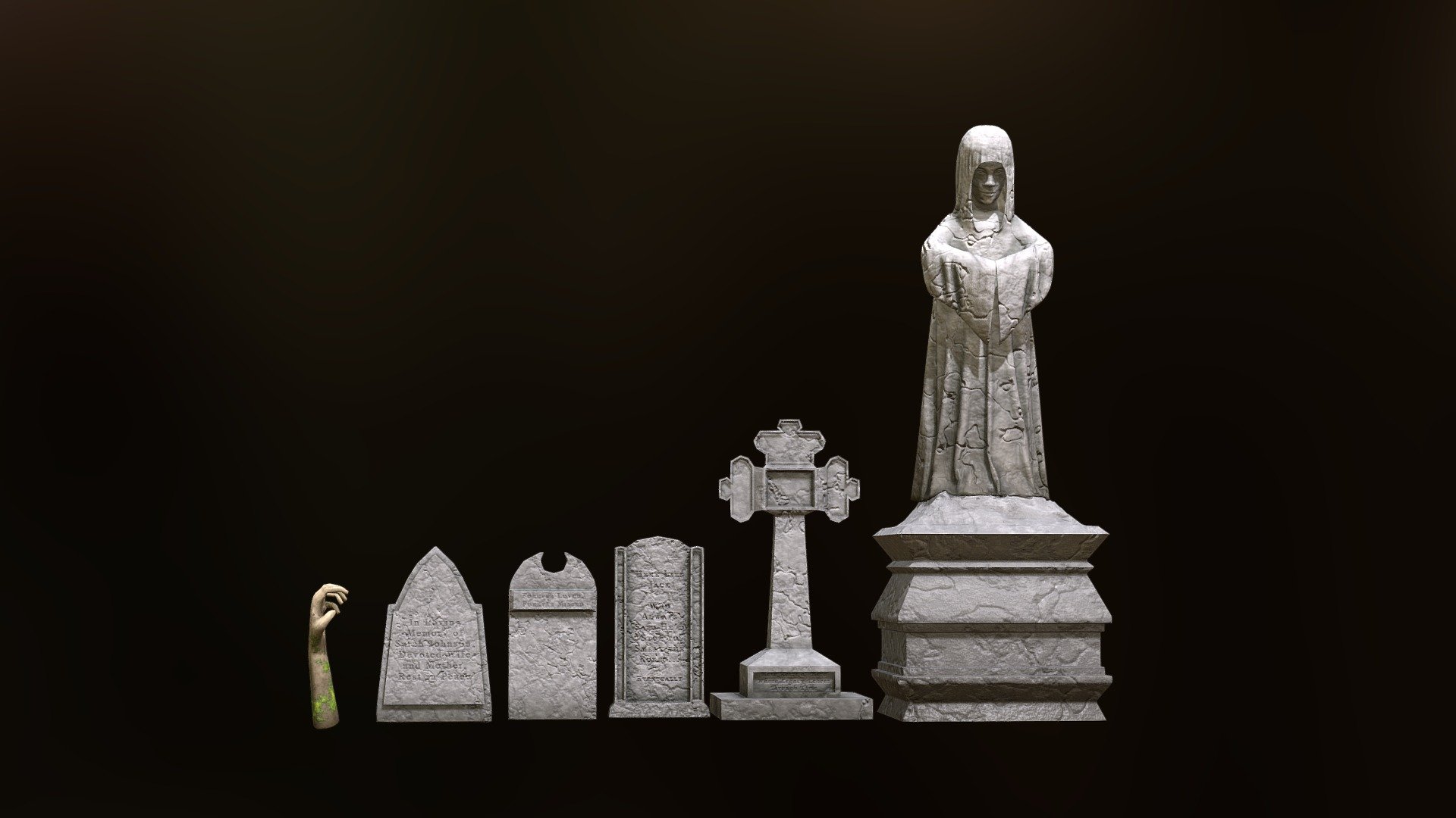 Graveyard Assets - 3D model by Shaina (Regan) Alvarez (@regan.alv ...