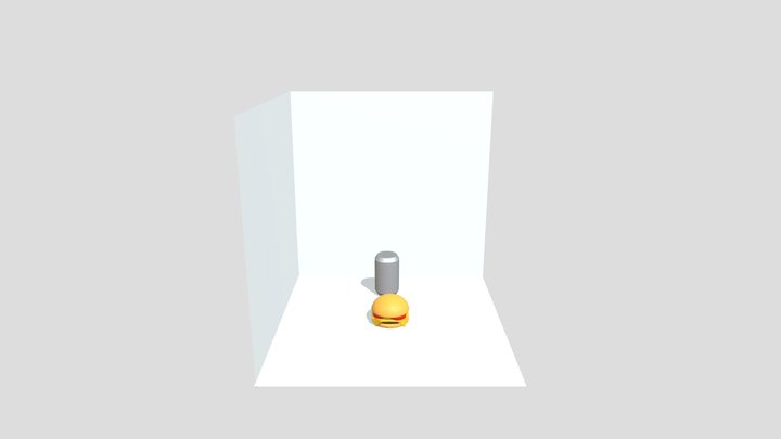 Burger For Assesment 3D Model