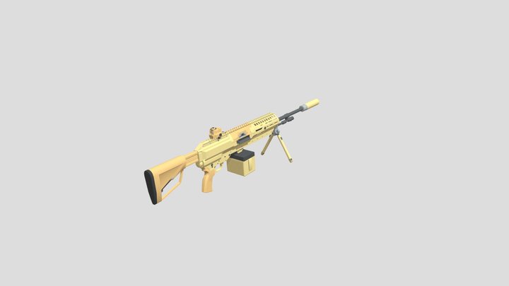M250 LMG 3D Model