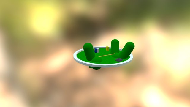 Planet Plains 3D Model