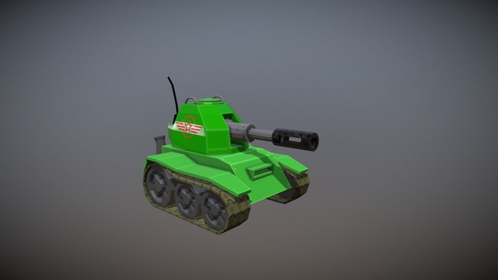 Tank 3D Model