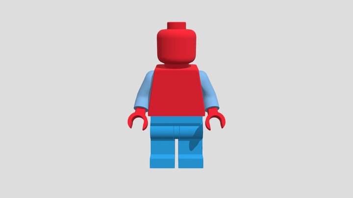 Spider-Man lego Model 3D Model