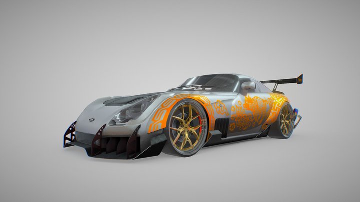 TVR Sagaris SE 3D Model
