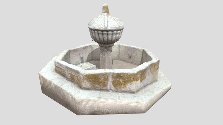 Fuente de los Cuatro Caños (Arévalo, Ávila) 3D Model