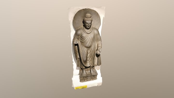 Buddha 2 C.E. 3D Model