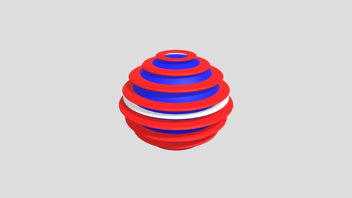 BBC News Scotland Globe 3D Model