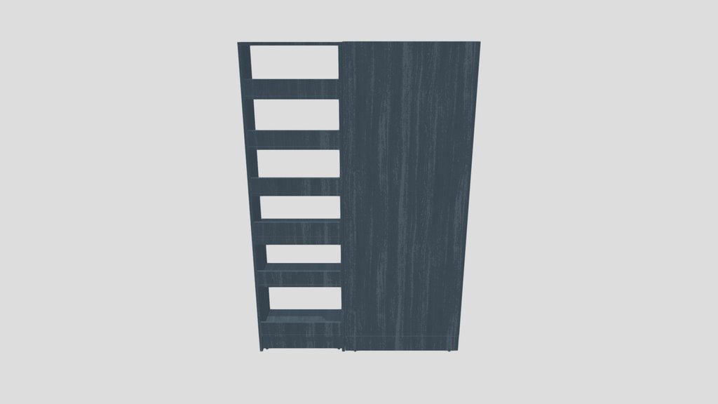 Havsta Wardrobe And Shelf Gray Ikea