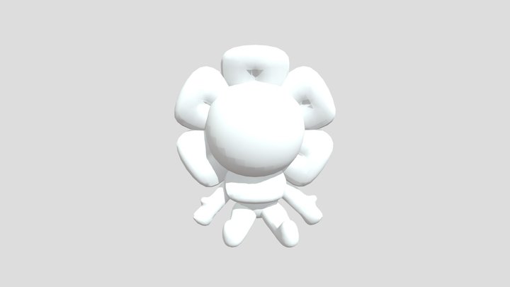 Dandy plush rig 3D Model