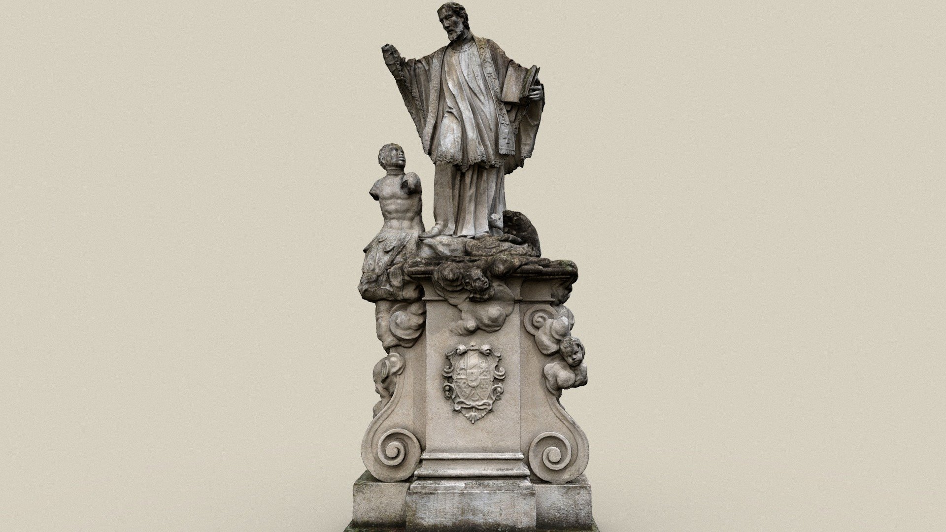 Hl. Franz Xaver — Sketchfab embed 3D viewer