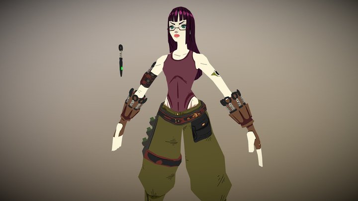 Felecity 3D Model
