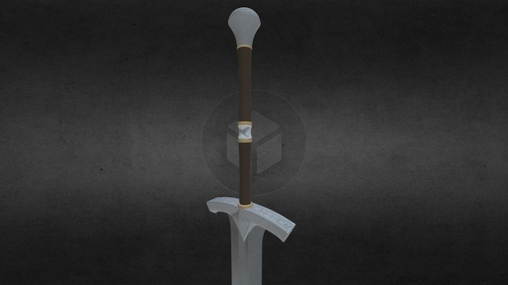 Ice - Ned Stark Sword 3D Model