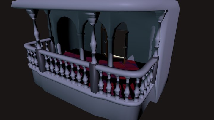Balcony 3D Model