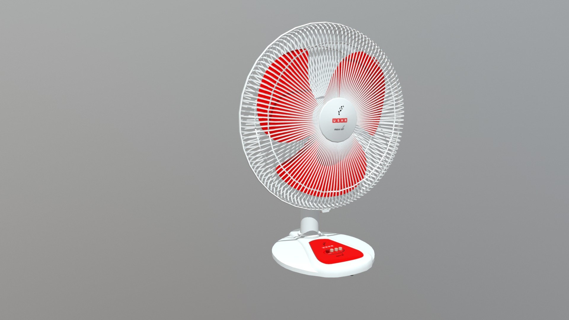 Table Fan 3D model by Prasad (beebox) [5747fcf] Sketchfab