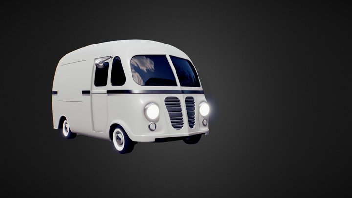 Ice Cream Truck (WIP) 3D Model