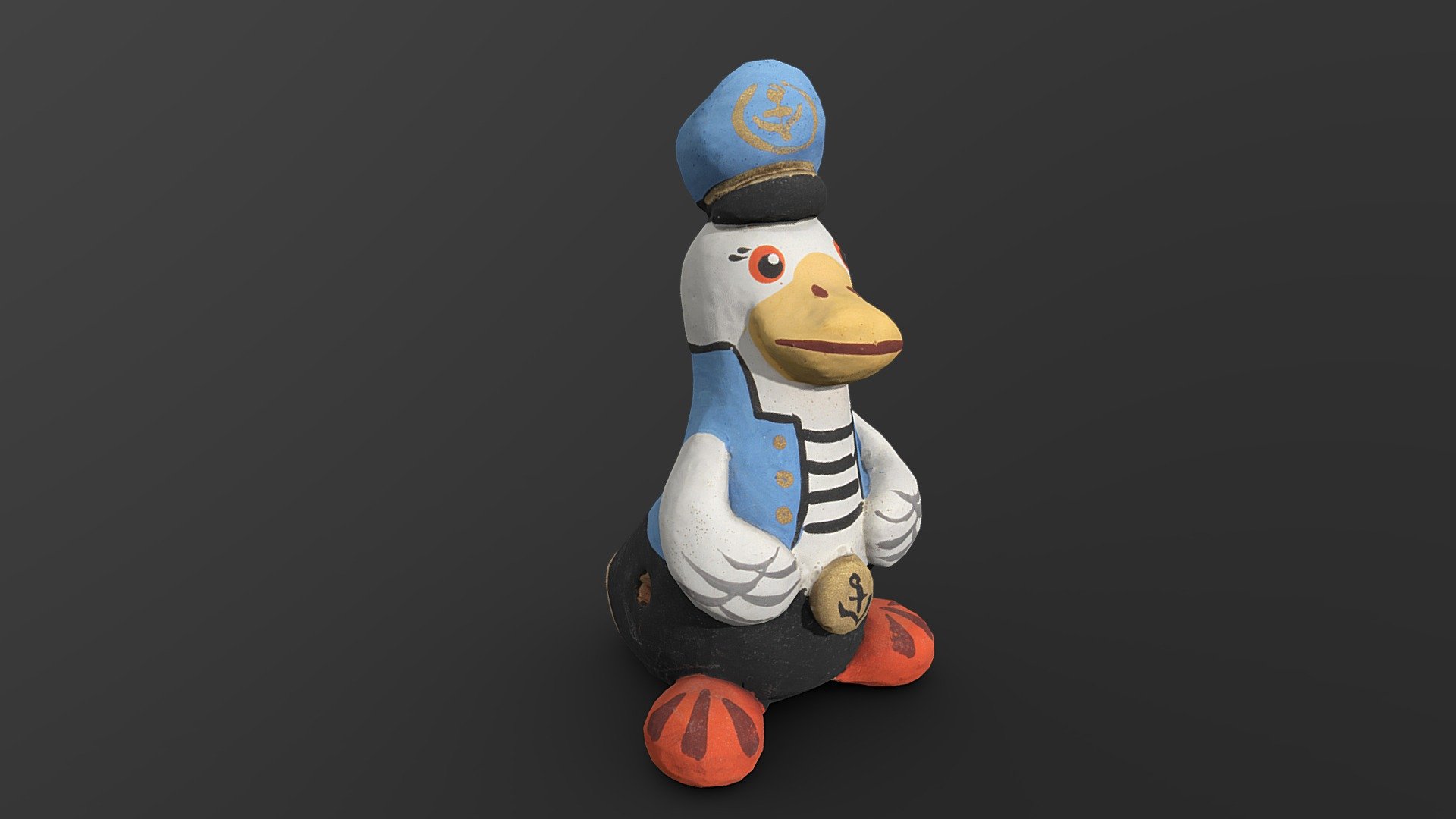 Goose whistle Download Free 3D model by Nik (nikska) [5748df9