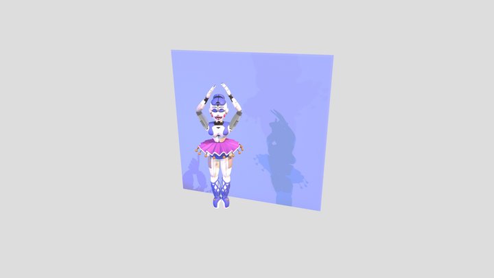 Ballora Rigged 3D Model