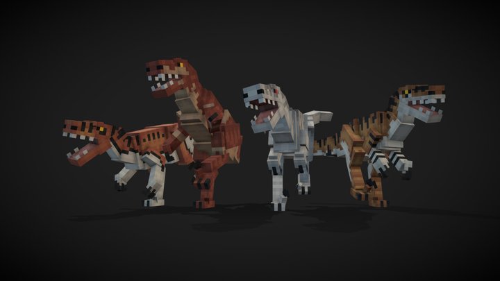 Atrociraptor Dominion 3D Model