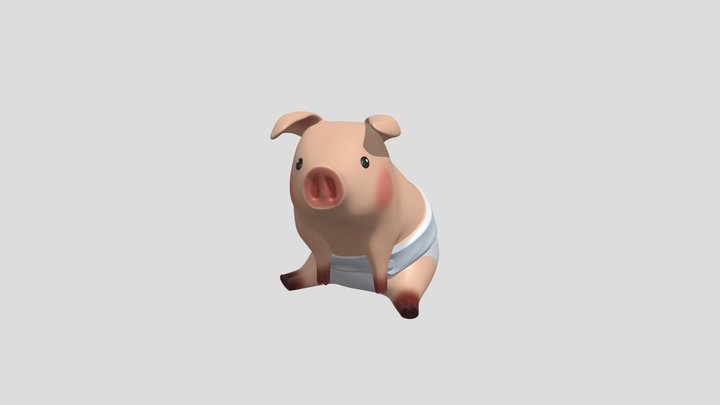 Maialino 3D Model