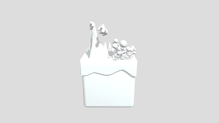 Mundo- Germen Vida extrerior 3D Model