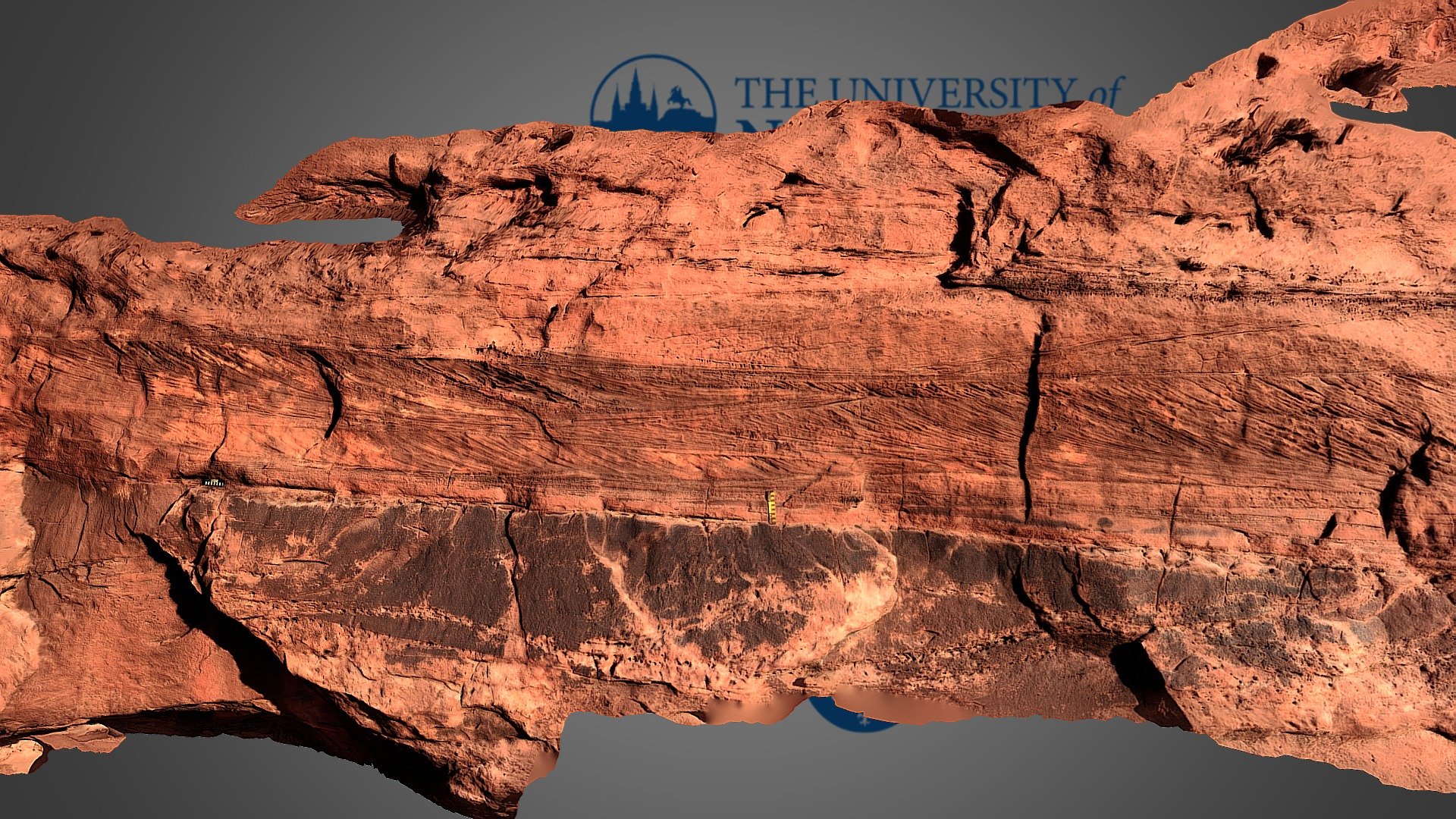 Bed form cross strata, Kayenta Formation, Moab Download Free 3D model