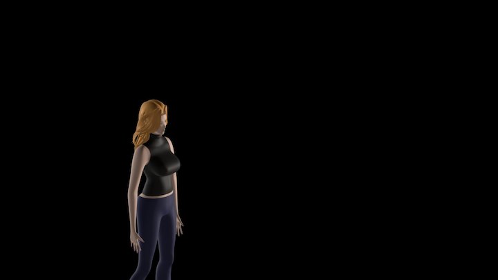 Rangiku 3D Model