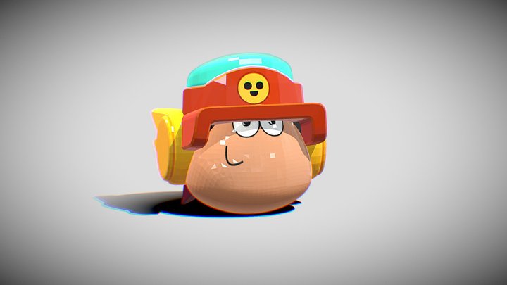 Larry Pou | BRAWL STARS 3D Model