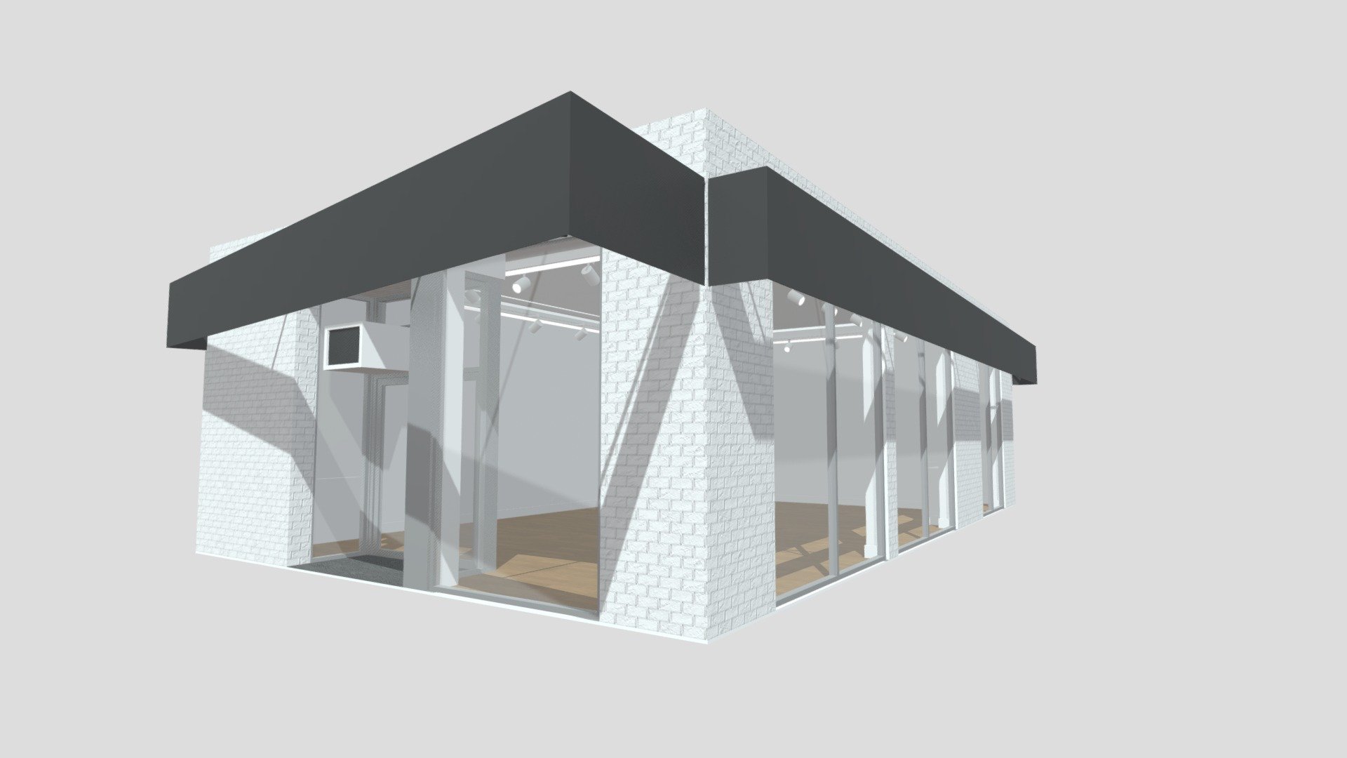 21 Spring Street New York Pop Up Space — Sketchfab embed 3D viewer