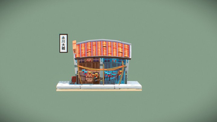 Shennong Street 3D Model
