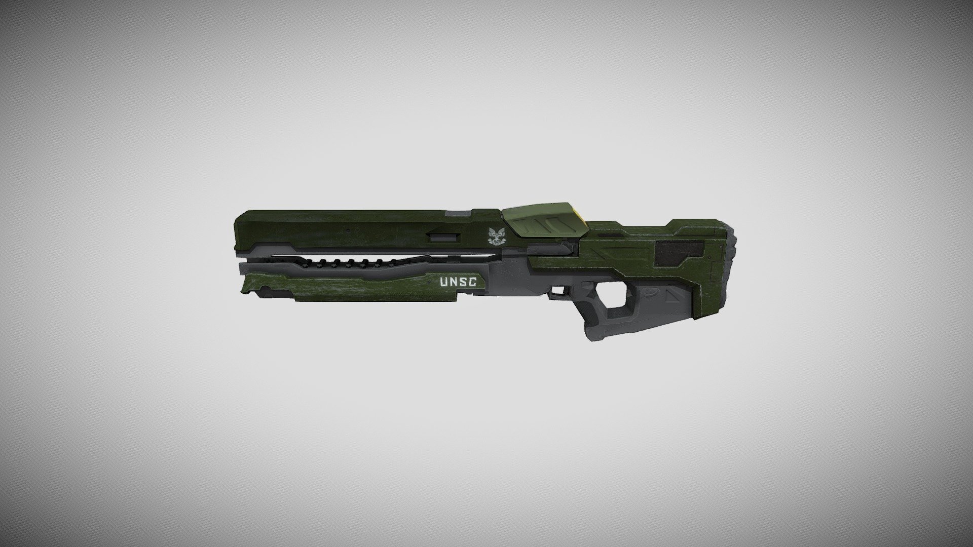 Halo Arc 920 railgun (assessment piece) - Download Free 3D model by ...