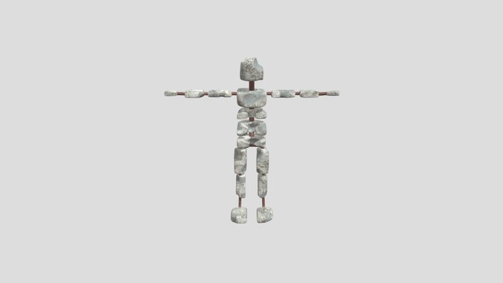 SCP-173 Monster - 3D Model Animated - PixelBoom