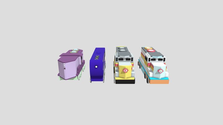 Railway Glory Collectibles Season 1 3D Model