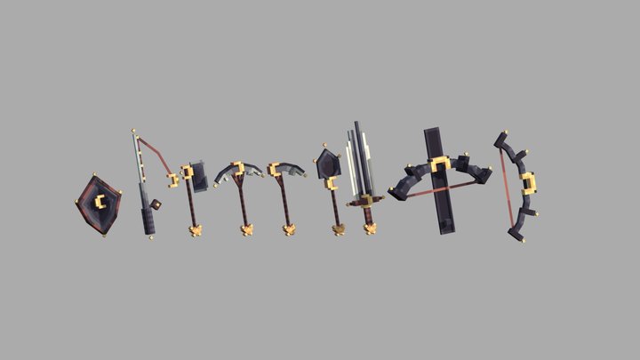 Moon Pack 3D Model