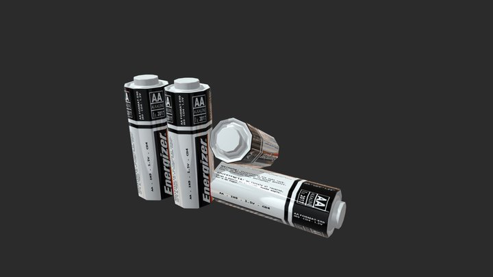battery 3D Model