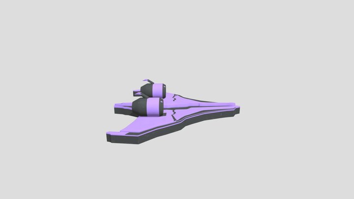 Spaceship 3D Model