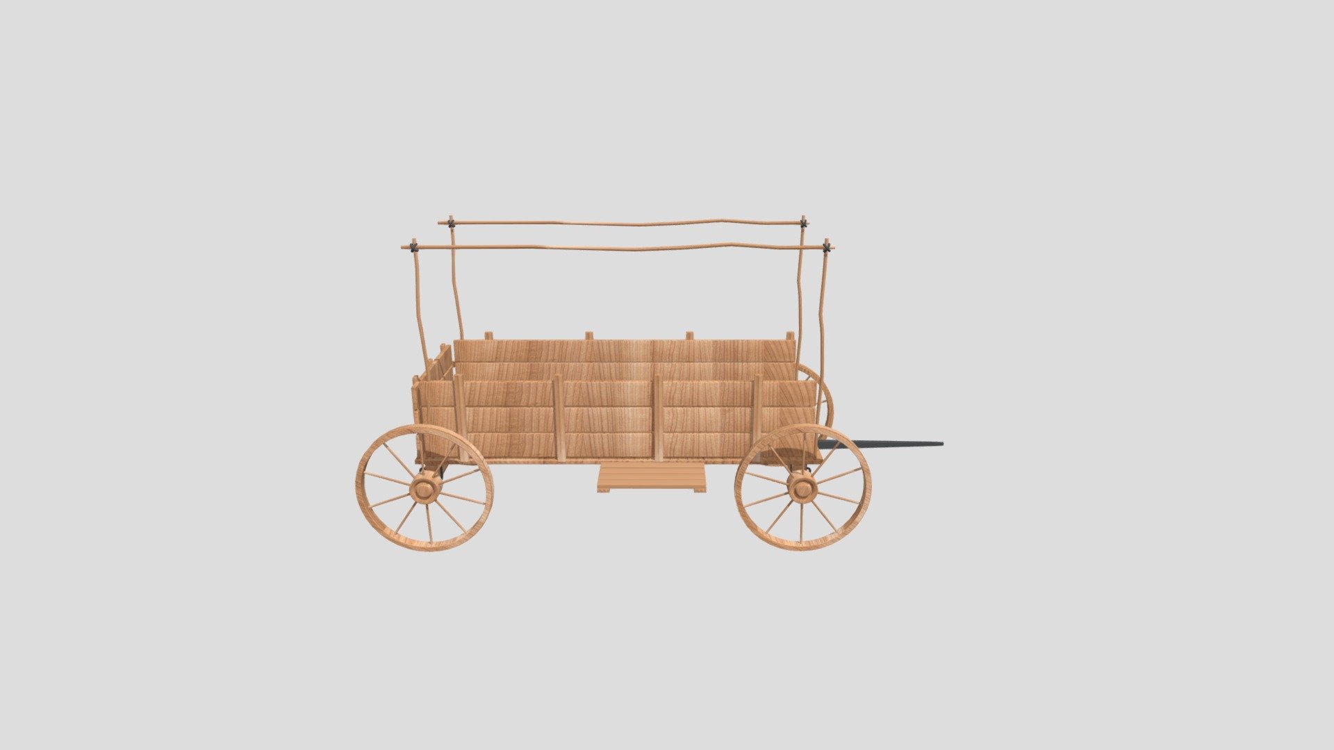 Old Wood Cart