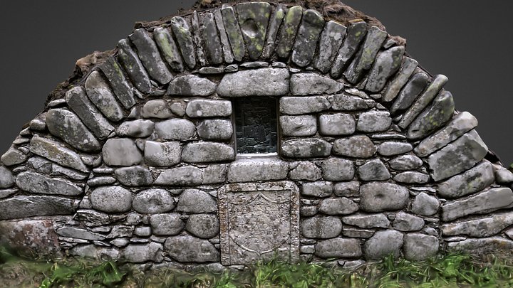 St Llolans Cell, Broughton, Scotland – Free 3D Model STL