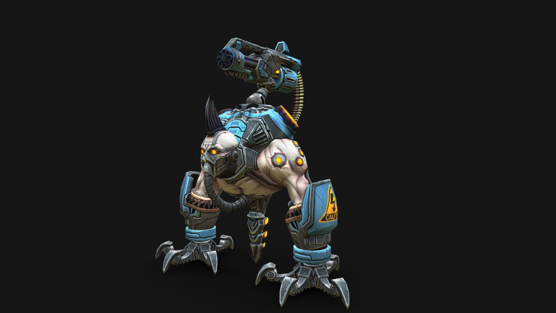 shooter_1 - 3D model by CC (@ccsf) [57569a7] - Sketchfab