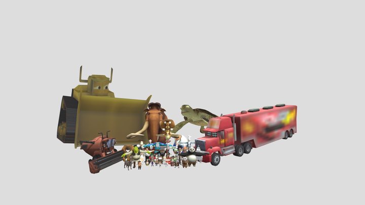 Disney ThankGiving 2012 3D Model