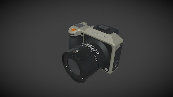 Hasselblad X2D 100C Earth Explorer 3D Model