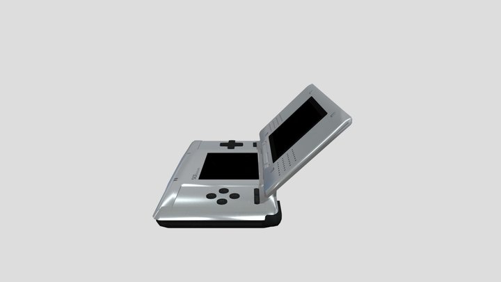 Nintendo® DS™ Chrome Special Edition© 3D Model