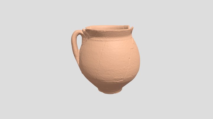 Keramički vrč 3D Model