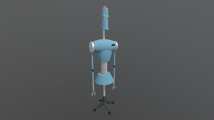H.E.L.P.E.R (From the Venture Brothers) 3D Model