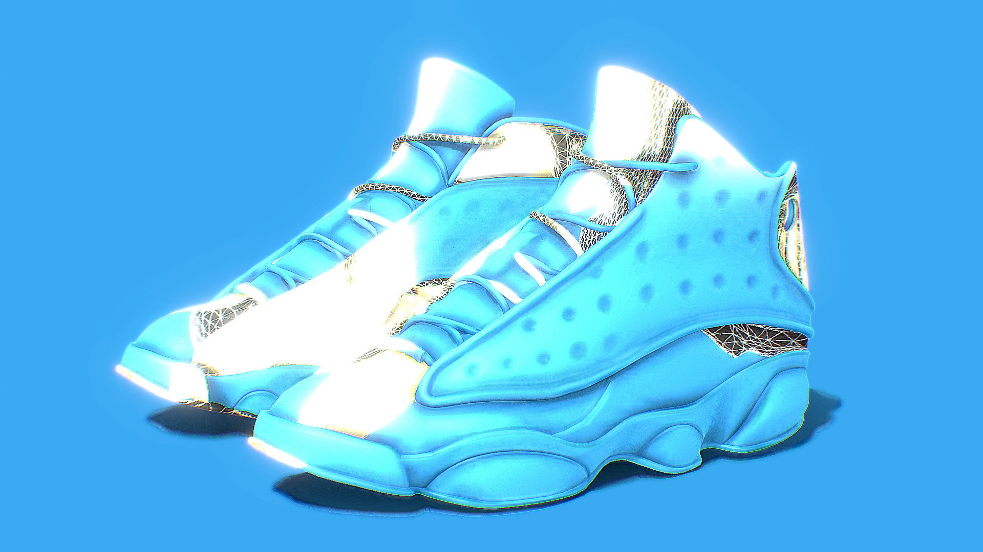 AJ 13 Basketball Sneakers - Download Free 3D model by ℜ𝔢𝔞𝔩 𝔖𝔩𝔦𝔪 𝔖𝔥𝔞𝔡𝔶 ...