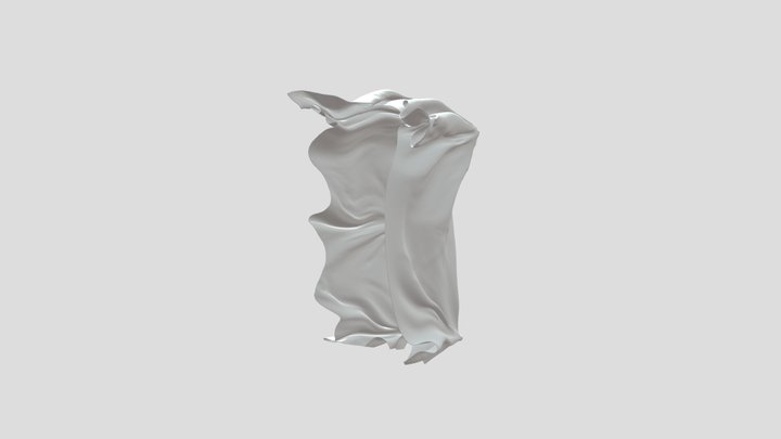 Daniel-Arsham Hollow-Figure 3D Model