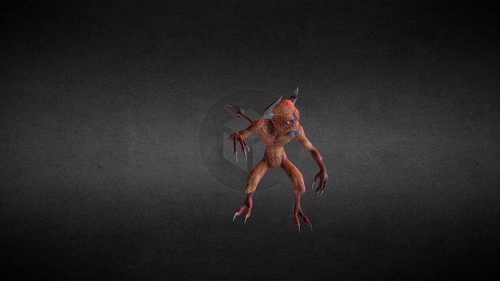 Small Demon 3D Model