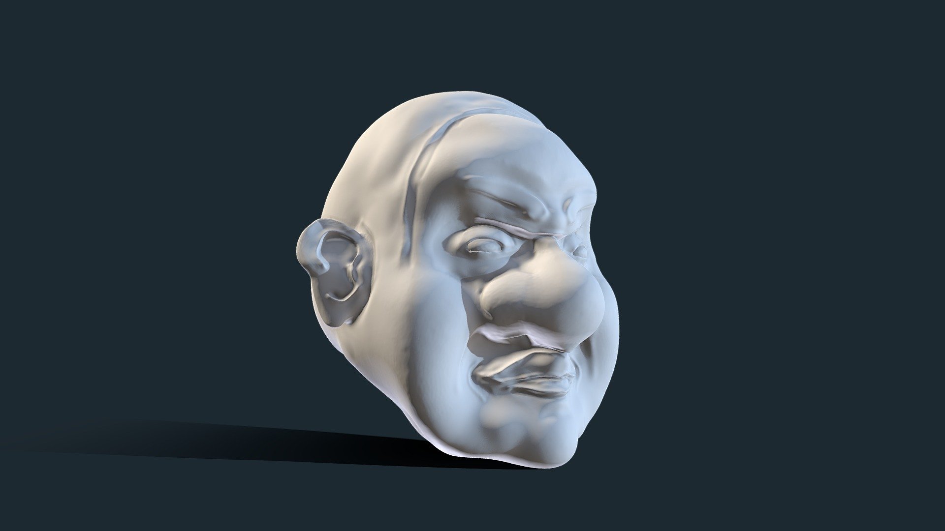 2284 BUI THANH Adrian Caricature — Sketchfab embed 3D viewer