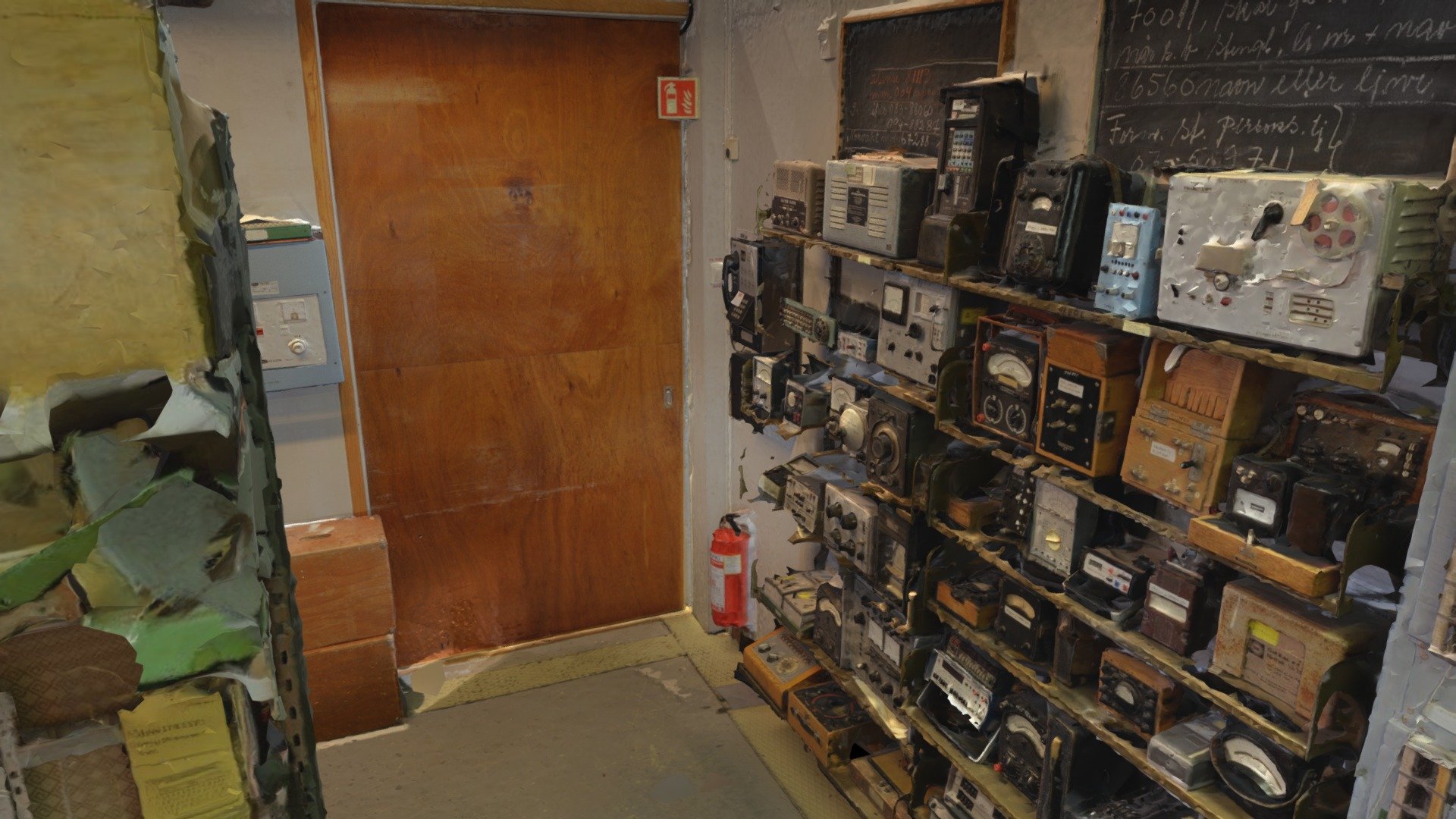 Tromsø Telemuseum: Exhibition room in the back